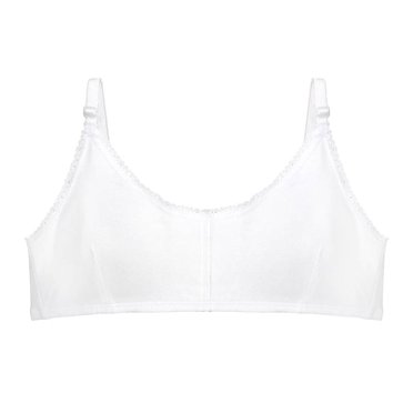 Brasier Carnival Teens para Niña Juvenil Blanco Talla 12