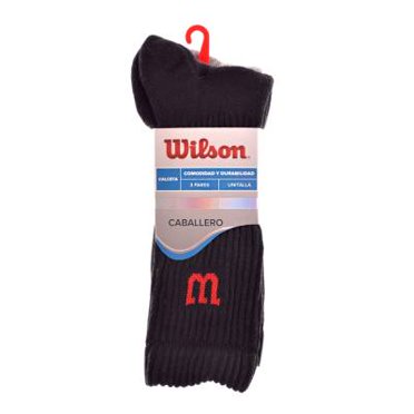Calcetas Wilson para Hombre, Arco Reforzado 3 Pares Multicolor Unitalla