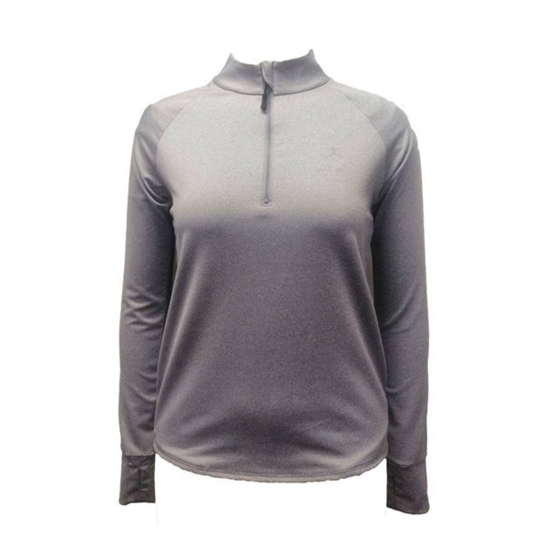 Sudadera Starter Talla M Medio Cierre Gris Jaspe