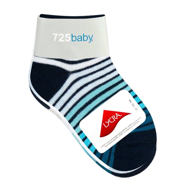 Tines 725 Baby Unisex, Multicolor Liso Rayas 3 Pares Talla 3-3X