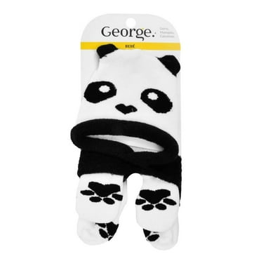 Set de Accesorios George Talla 0-6 Meses Panda Multicolor para Bebé 3 Pzas
