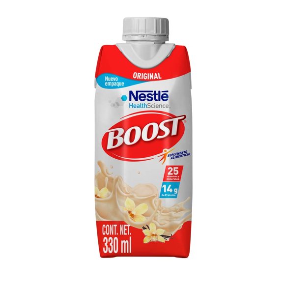 Suplemento Alimenticio Boost Original Original Sabor Vainilla 330ml c/u