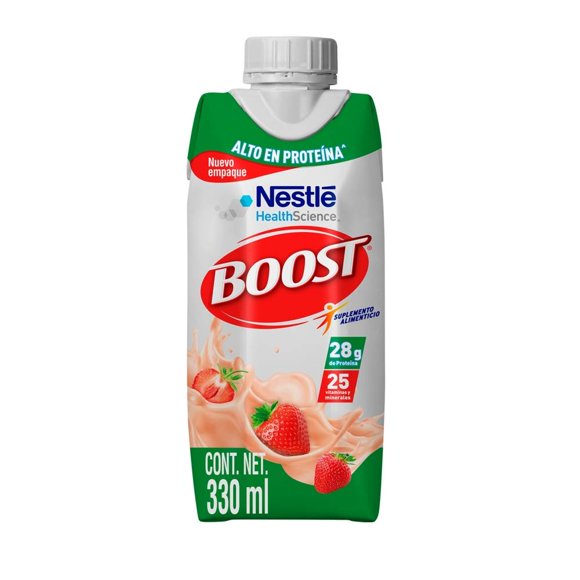 Suplemento Alimenticio Boost Boost Alto en Proteína Sabor Vainilla 330ml c/u