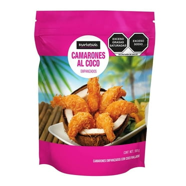Camarones Marketside empanizados al coco 500 g congelado