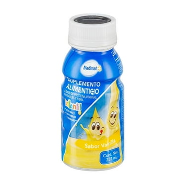 Suplemento alimenticio Medimart infantil sabor vainilla 237 ml