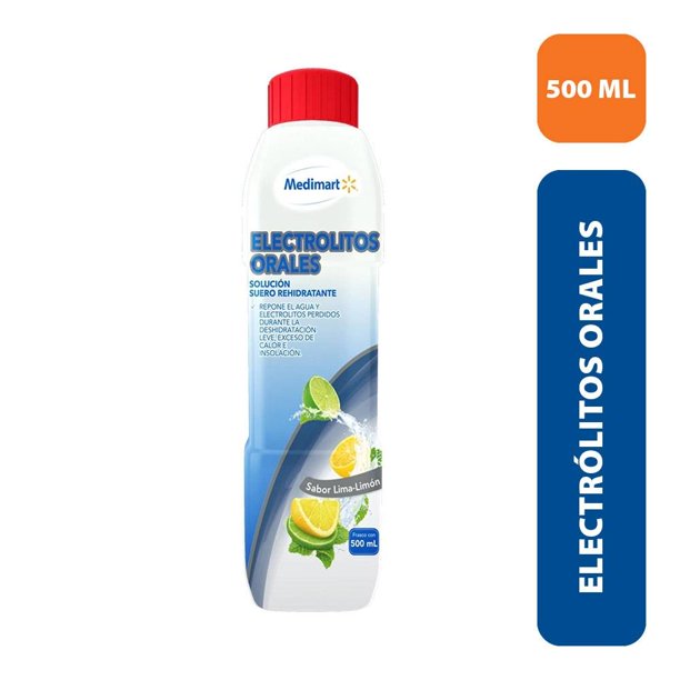 Electrólitos orales Medimart sabor lima limón 500 ml