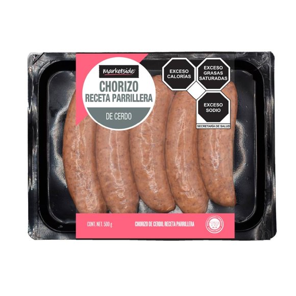 Chorizo de cerdo Marketside parrillero 500 g