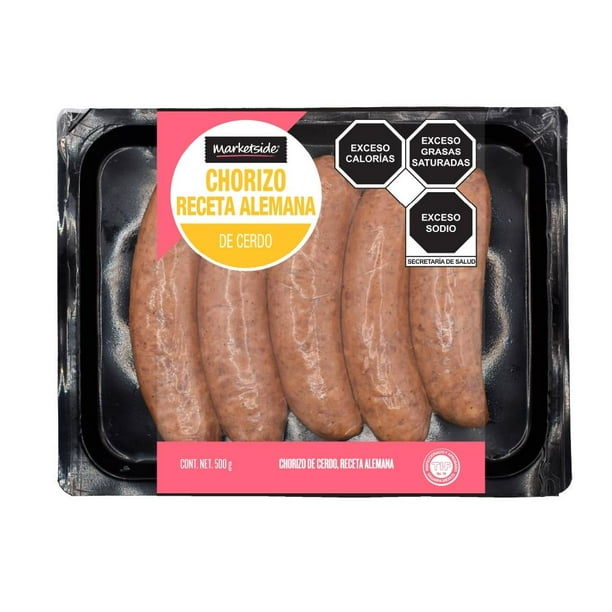 Chorizo de cerdo Marketside alemán 500 g