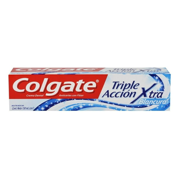 Crema dental Colgate Triple Acción xtra blancura 150 ml