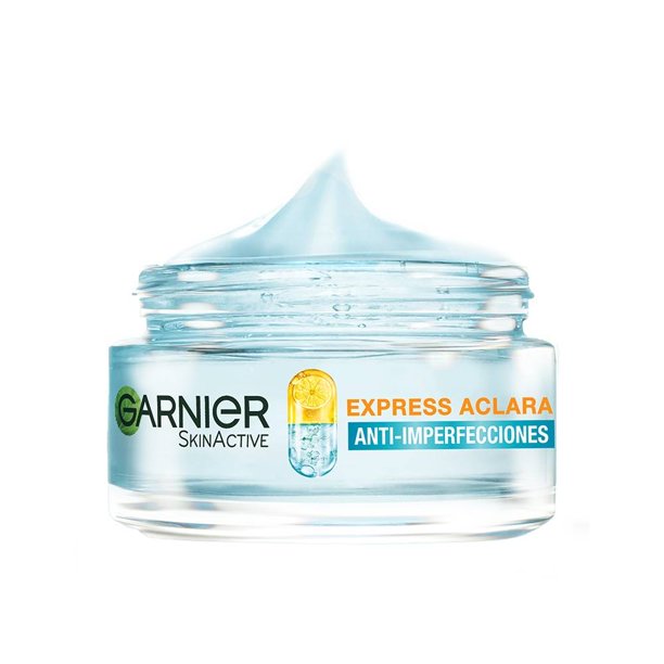 Gel facial Garnier Skin Active matificante antiimperfecciones vitamina C, ácido glicólico, niacinamida 50 ml