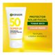 thumbnail image 4 of Protector solar facial Garnier Skin Active antioleosidad toque seco crema tono medio fps 50+ con vit c 40 ml, 4 of 4