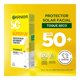 thumbnail image 3 of Protector Solar Facial Garnier Skin Active Antioleosidad Toque Seco Crema Sin Color FPS 50+ con Vit C 40 ml, 3 of 4