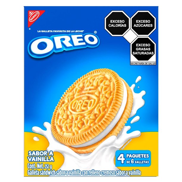 Galletas Oreo golden 252 g