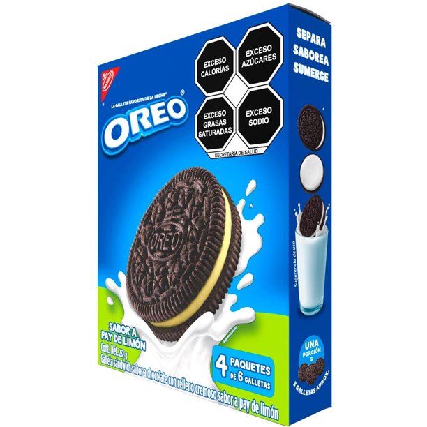 Galletas Oreo pay de limón 252 g