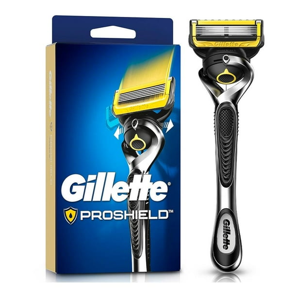 Rastrillo Gillette Proshield con 5 hojas para rasurar la barba más al ras, 1 pza