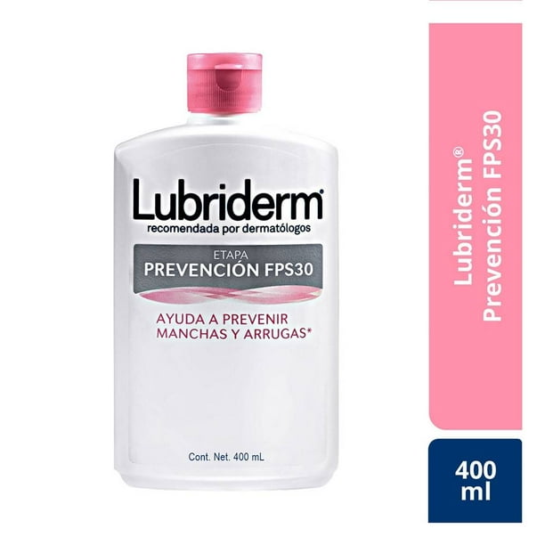 Crema corporal Lubriderm prevención FPS30 400 ml