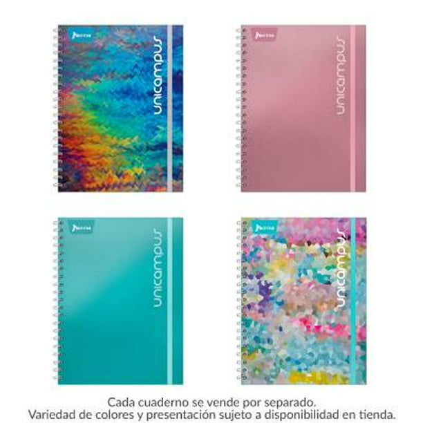 Cuaderno profesional Norma Unicampus cuadro grande 160 hojas metáilco varios modelos 1 pza
