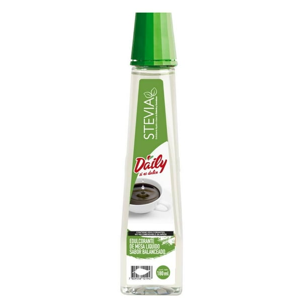 Edulcorante Daily líquido stevia 180 ml