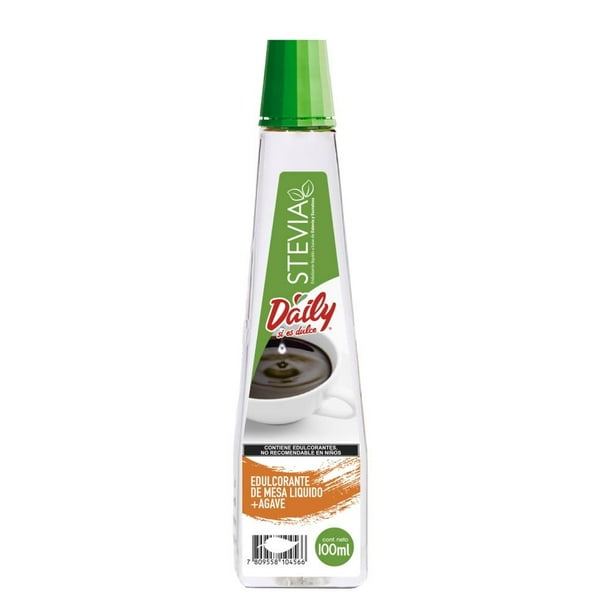 Edulcorante Daily líquido stevia + agave 100 ml