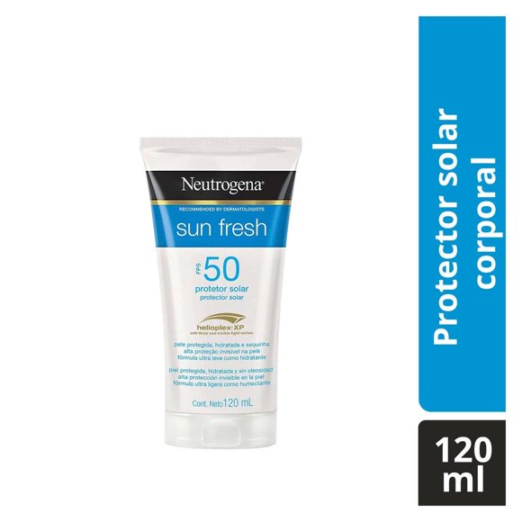 Protector solar Neutrogena sunfresh FPS 50 corporal 120 ml