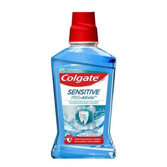 Enjuague Bucal Colgate Sensitive Pro-Alivio Remueve las Manchas 250 ml