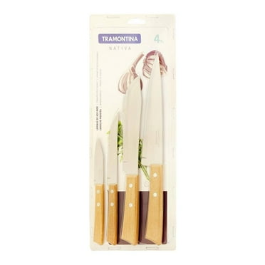 Juego de Cuchillos Tramontina Nativa de Acero Inoxidable 4 piezas