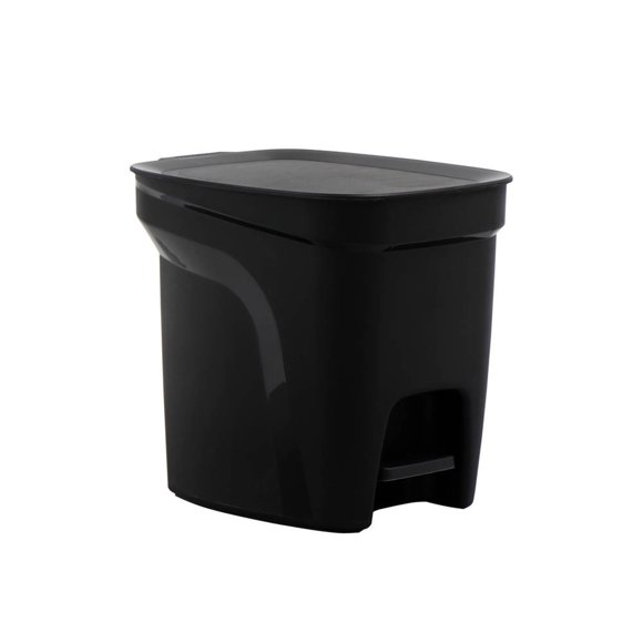 Bote de Basura Tramontina Compact de Pedal 7 l Negro