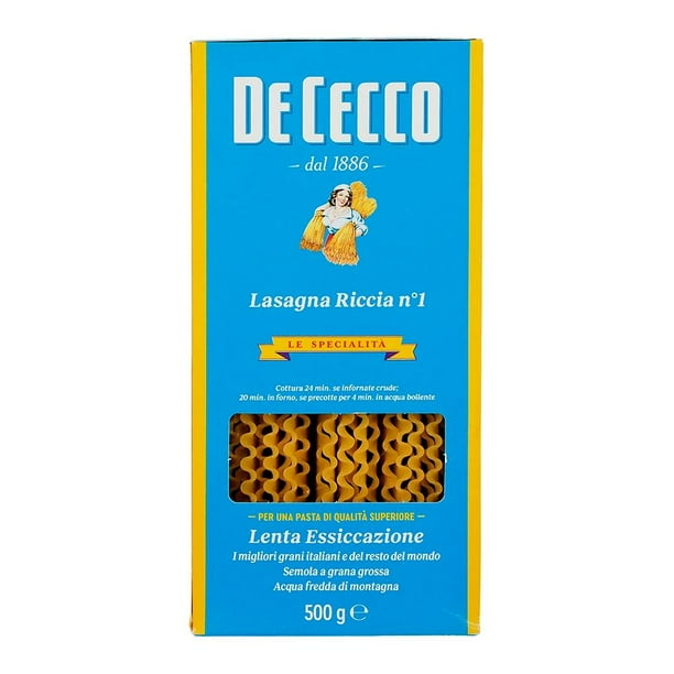 Pasta De Cecco Lasagna Larga Sémola 500 g