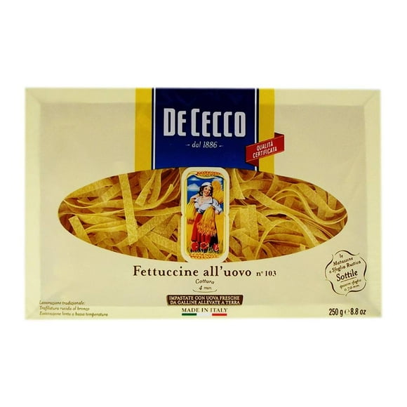 Fettuccine De Cecco N°103 al huevo 250 g