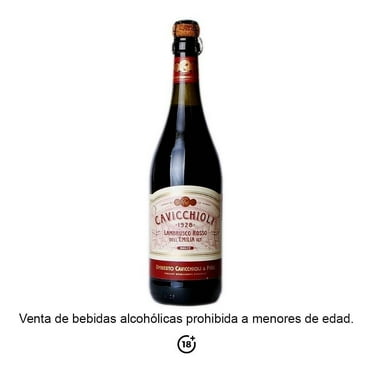 Vino Tinto Cavicchioli Lambrusco Rosso 750 ml