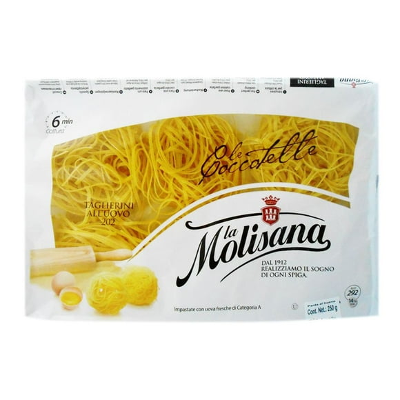 Taglierini La Molisana N°202  al huevo 200 g