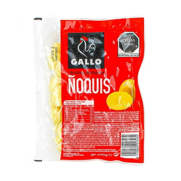 Ñoquis Gallo bolitas de patata 400 g