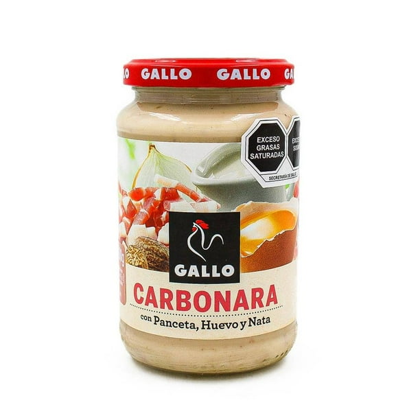 Salsa para pasta Gallo carbonara 330 g