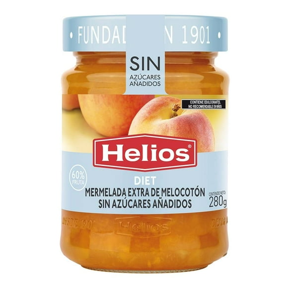 Mermelada de melocotón Helios Diet diet 280 g