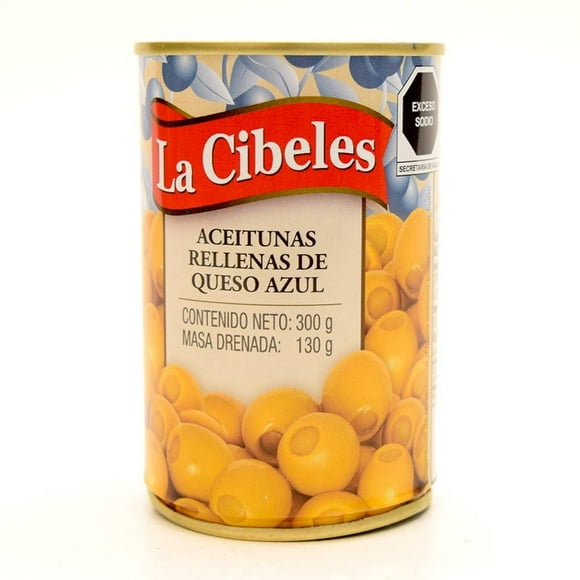 Aceitunas Cibeles rellenas de queso azul 300 g