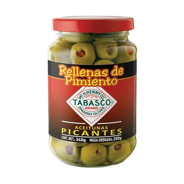 Aceitunas Tabasco rellenas de pimiento 340 g