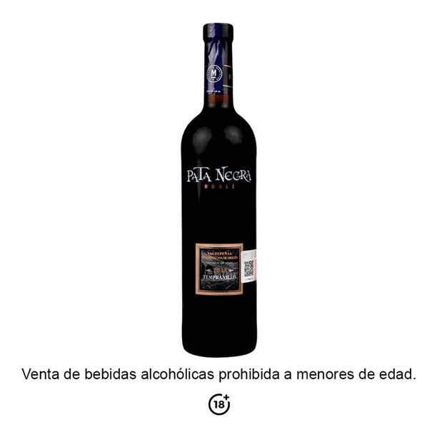 Vino Tinto Pata Negra Tempranillo 750 ml