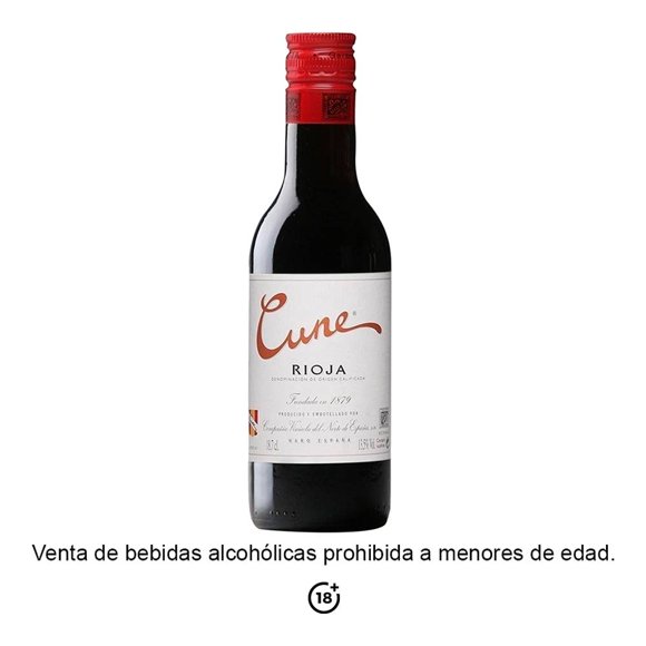 Vino Tinto Cune rioja 375 ml