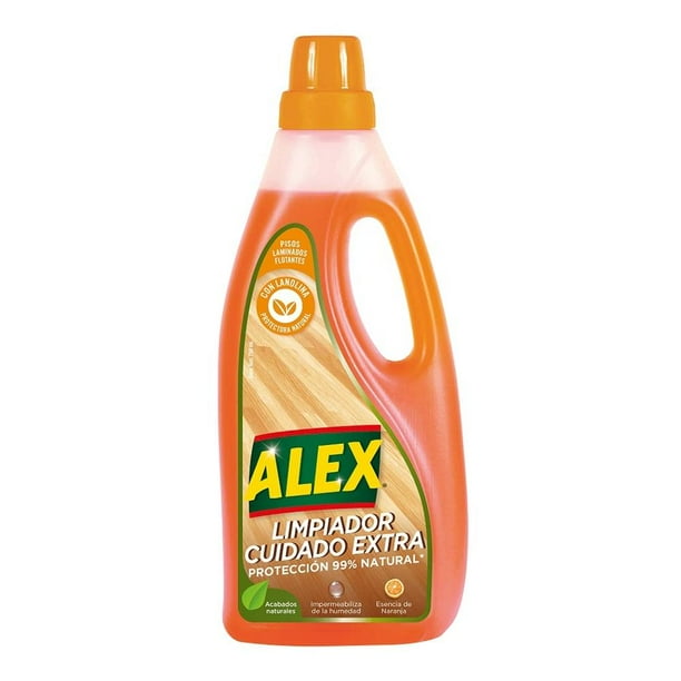 Limpiador para pisos laminados Alex con esencia de naranja de 750 ml