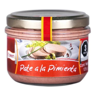 Paté hígado de cerdo Louriño a la pimienta 125 g