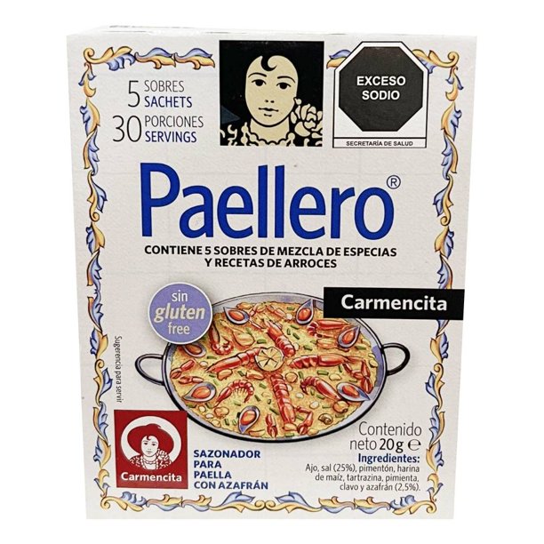 Sazonador Carmencita para paella 20 g