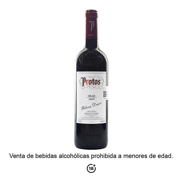 Vino Tinto Protos roble ribera del duero 750 ml