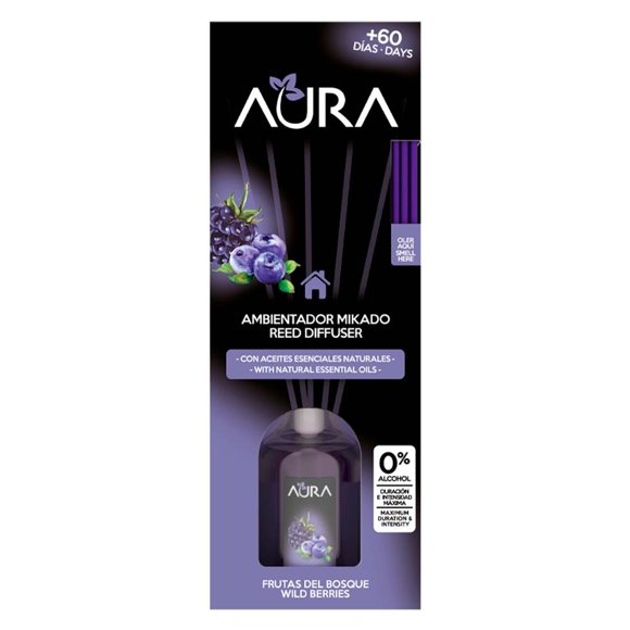 Ambientador mikado Aura frutas del bosque 50 ml