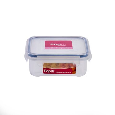 Contenedor Hermético Pop it de Plástico Rectangular de 2 l
