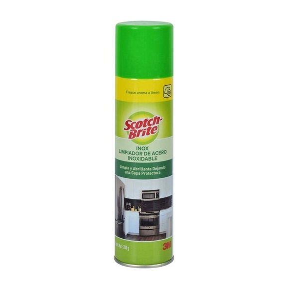 Limpiador de acero Inoxidable 3M Scotch Brite 200g