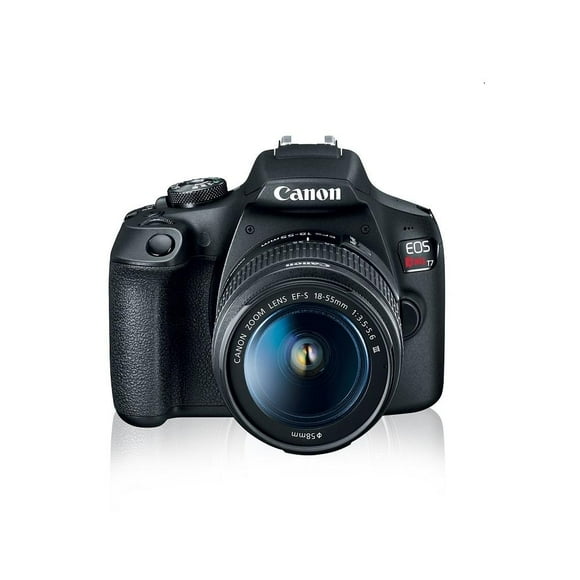 Cámara Fotográfica Canon EOS Rebel T7 más Lente EF-S18-55mm