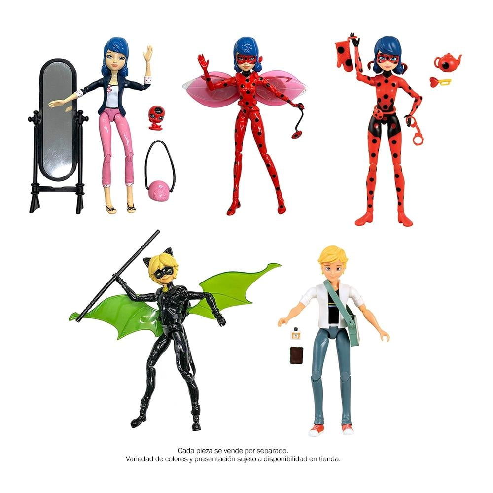 Muneca Miraculous Ladybug Bandai 5 Pulgadas Walmart