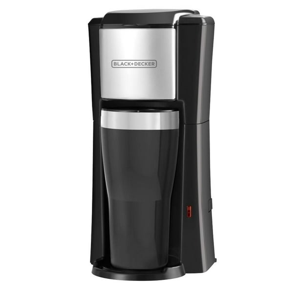 Cafetera Individual Black & Decker Termo y Filtro Permanente Incluídos