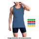 thumbnail image 2 of Camiseta Fruit Of The Loom para Hombre, Atlética Multicolor 3 Piezas Talla CH, 2 of 4