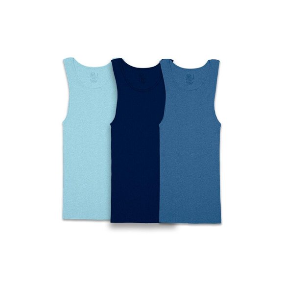 Camiseta Fruit Of The Loom para Hombre, Atlética Multicolor 3 Piezas Talla CH